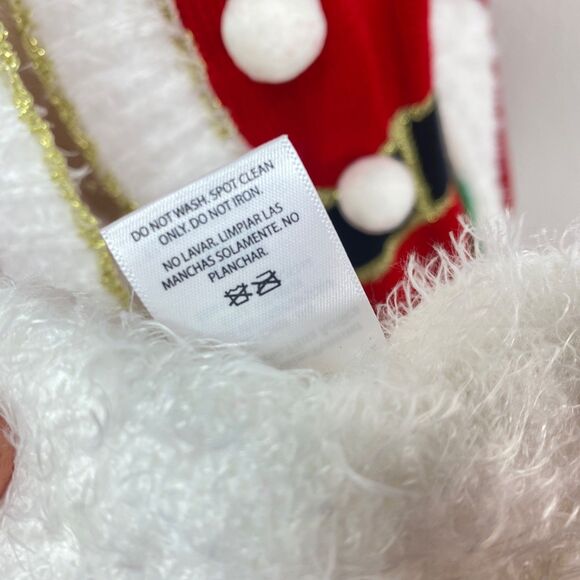 Holiday Time Womens Mrs. Santa Cardigan Top Sweater XL (16-18) Christmas Costume - Picture 11 of 14